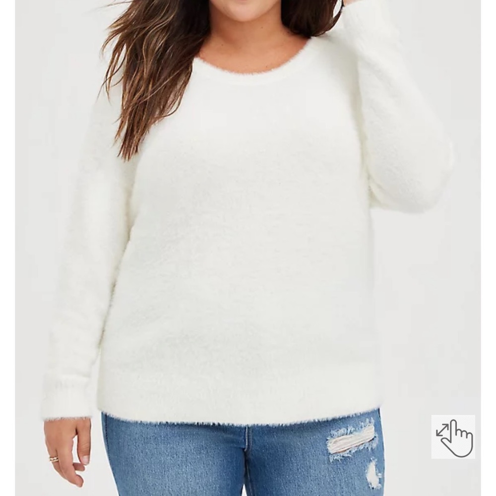 Torrid Drop Shoulder Sweater - Picture 2 of 9